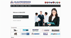 Desktop Screenshot of makro2000.com.tr